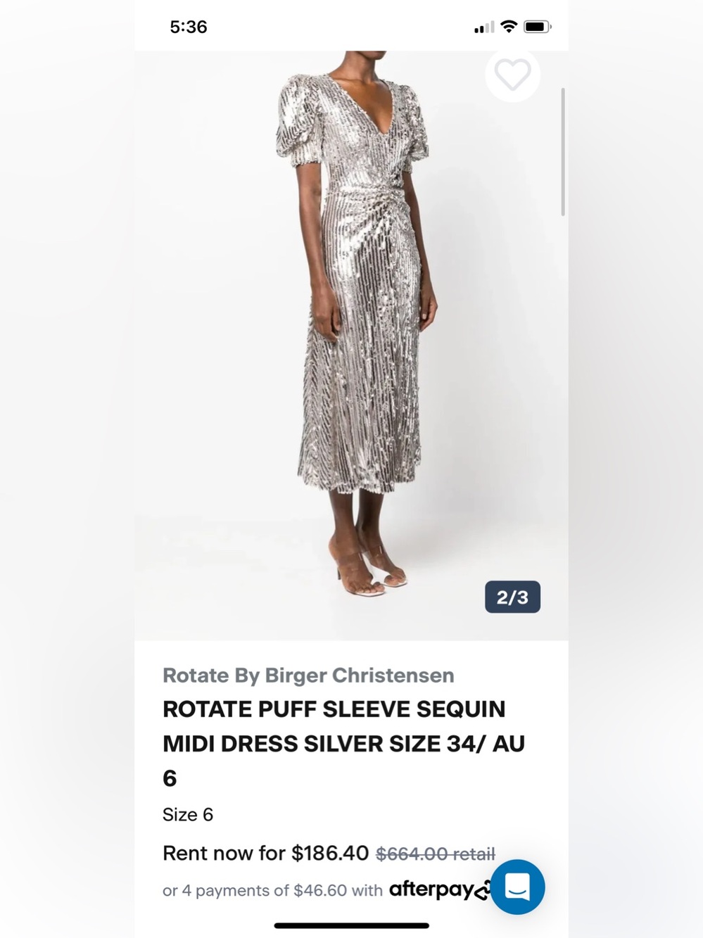 Never Worn Rotate Dress